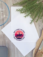 Don't Count The Rides Tea Towel