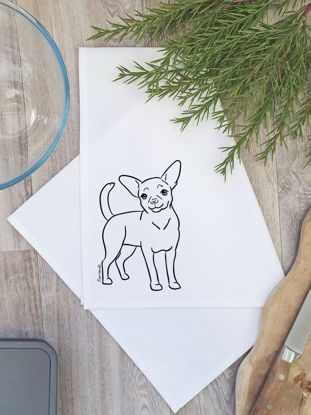 Chihuahua Tea Towel