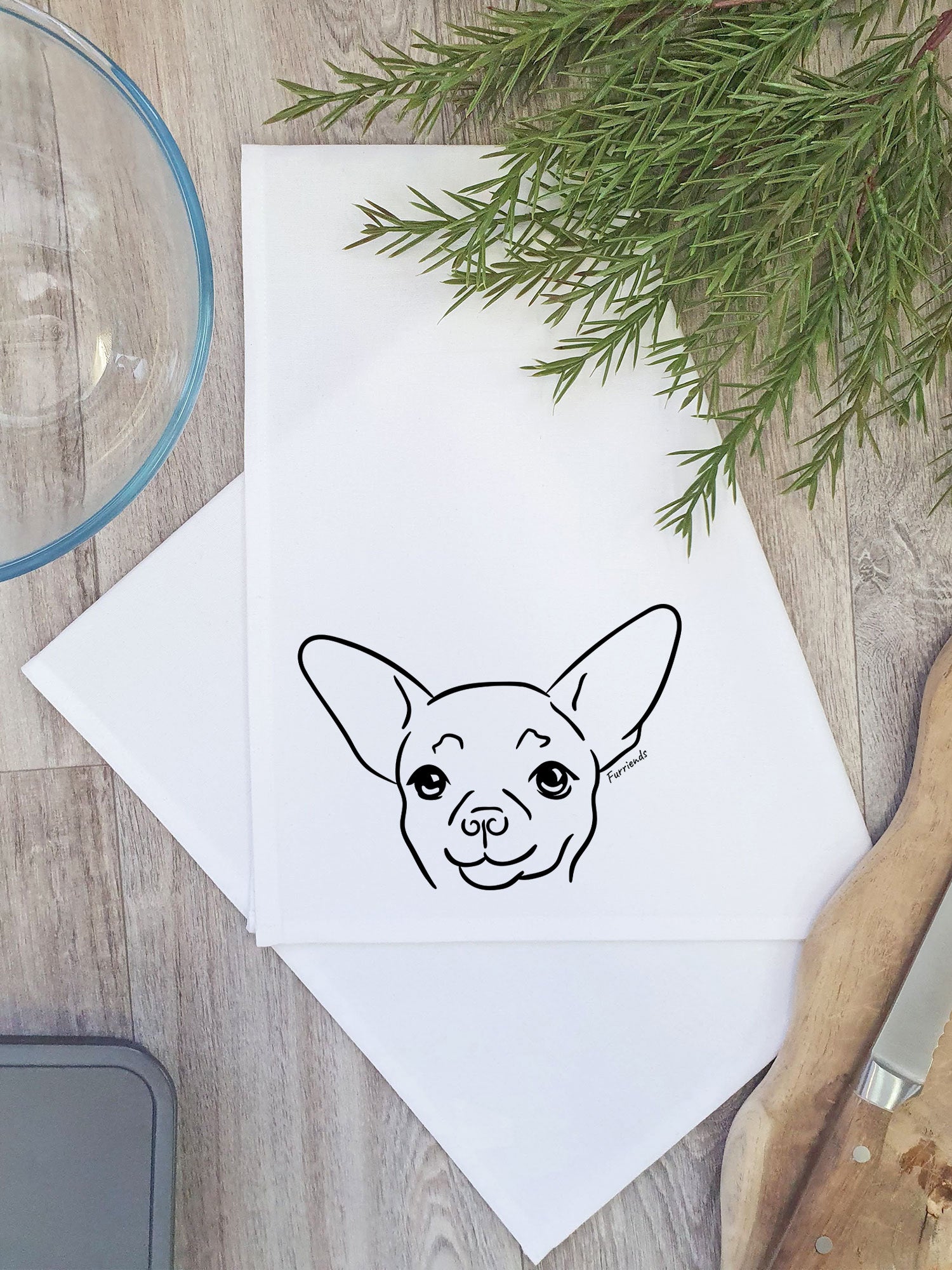 Chihuahua Tea Towel