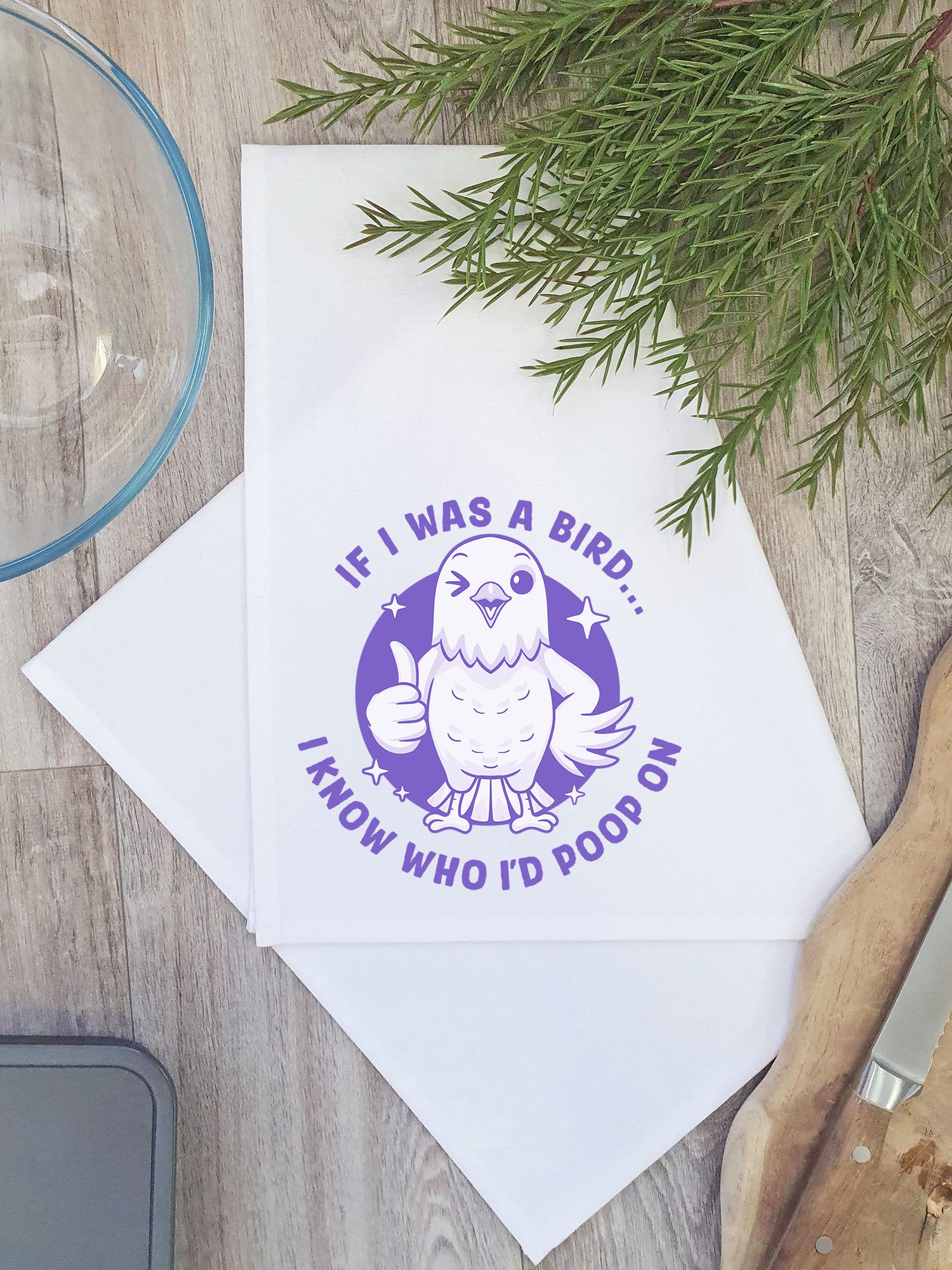 If I Was A Bird Tea Towel