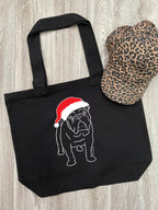 British Bulldog Christmas Edition Stella Tote Bag