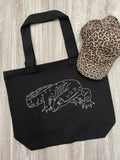 Lace Monitor Stella Tote Bag