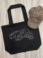 Lace Monitor Stella Tote Bag