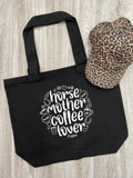 Horse Mother Coffee Lover Stella Tote Bag