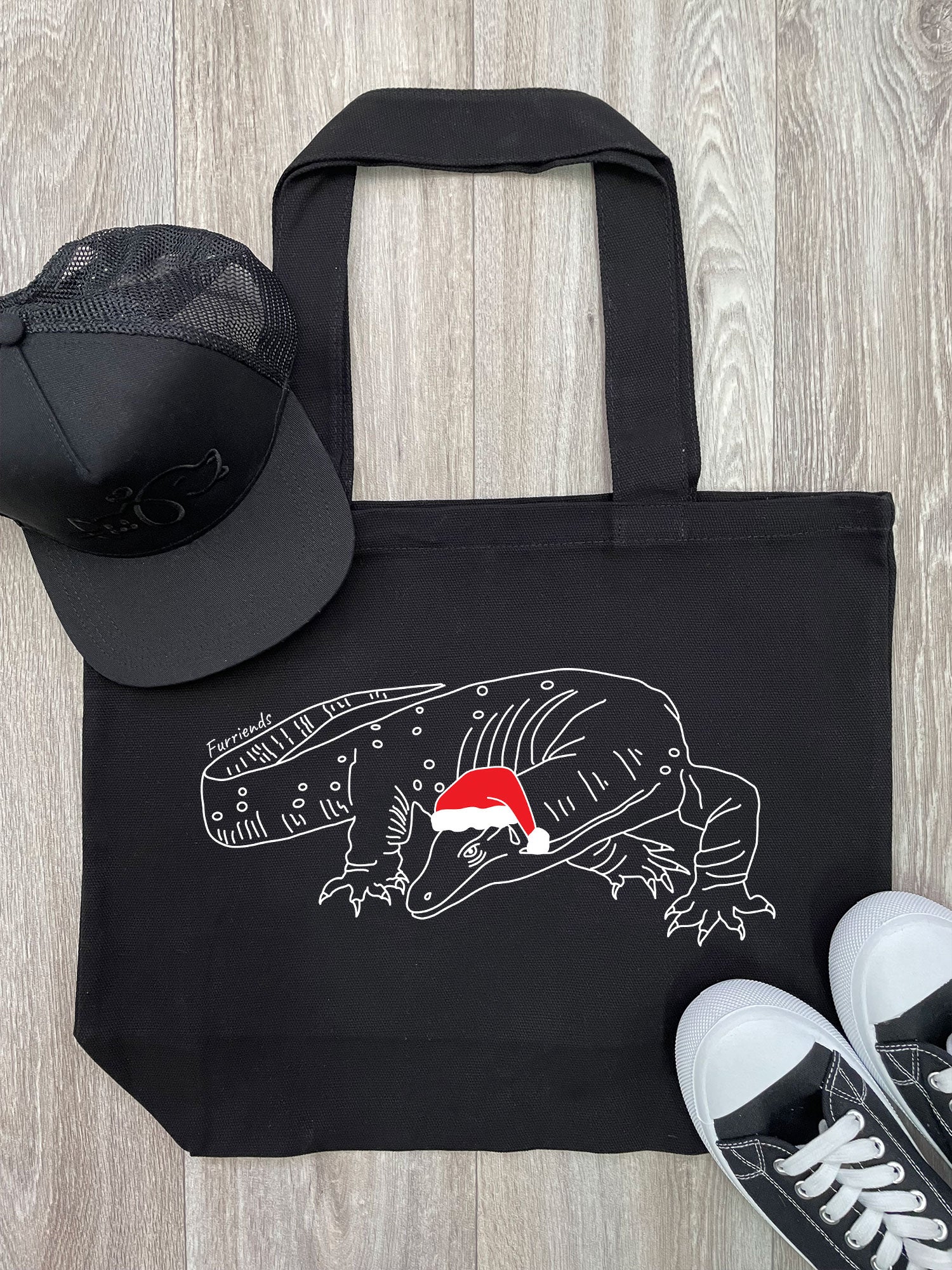 Lace Monitor Christmas Edition Stella Tote Bag