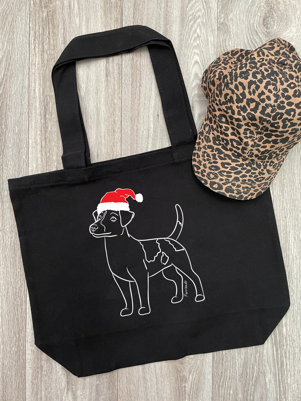 Jack Russell Terrier (Smooth Coat) Christmas Edition Stella Tote Bag