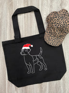 Jack Russell Terrier (Smooth Coat) Christmas Edition Stella Tote Bag