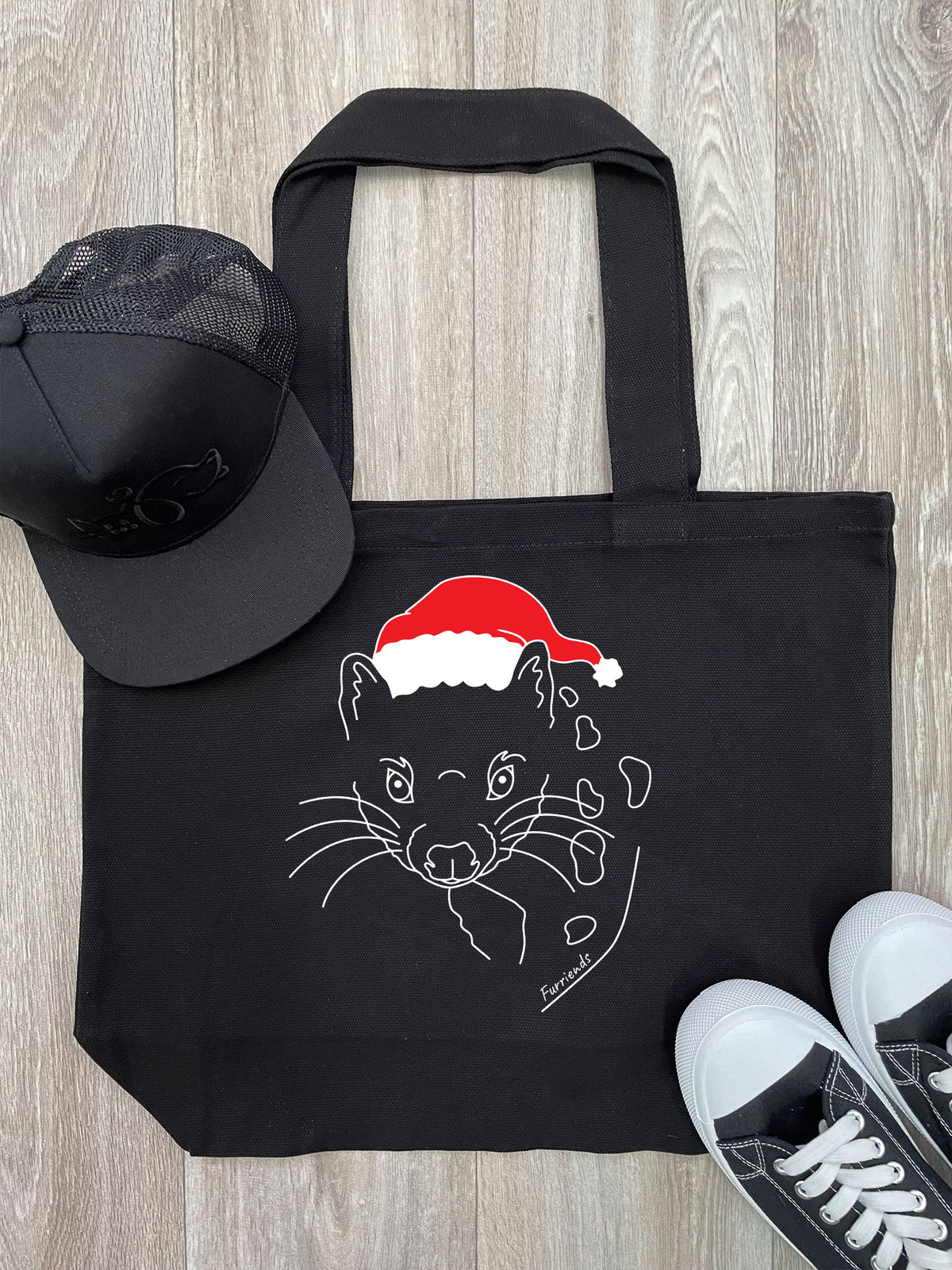 Spotted-Tailed Quoll Christmas Edition Stella Tote Bag