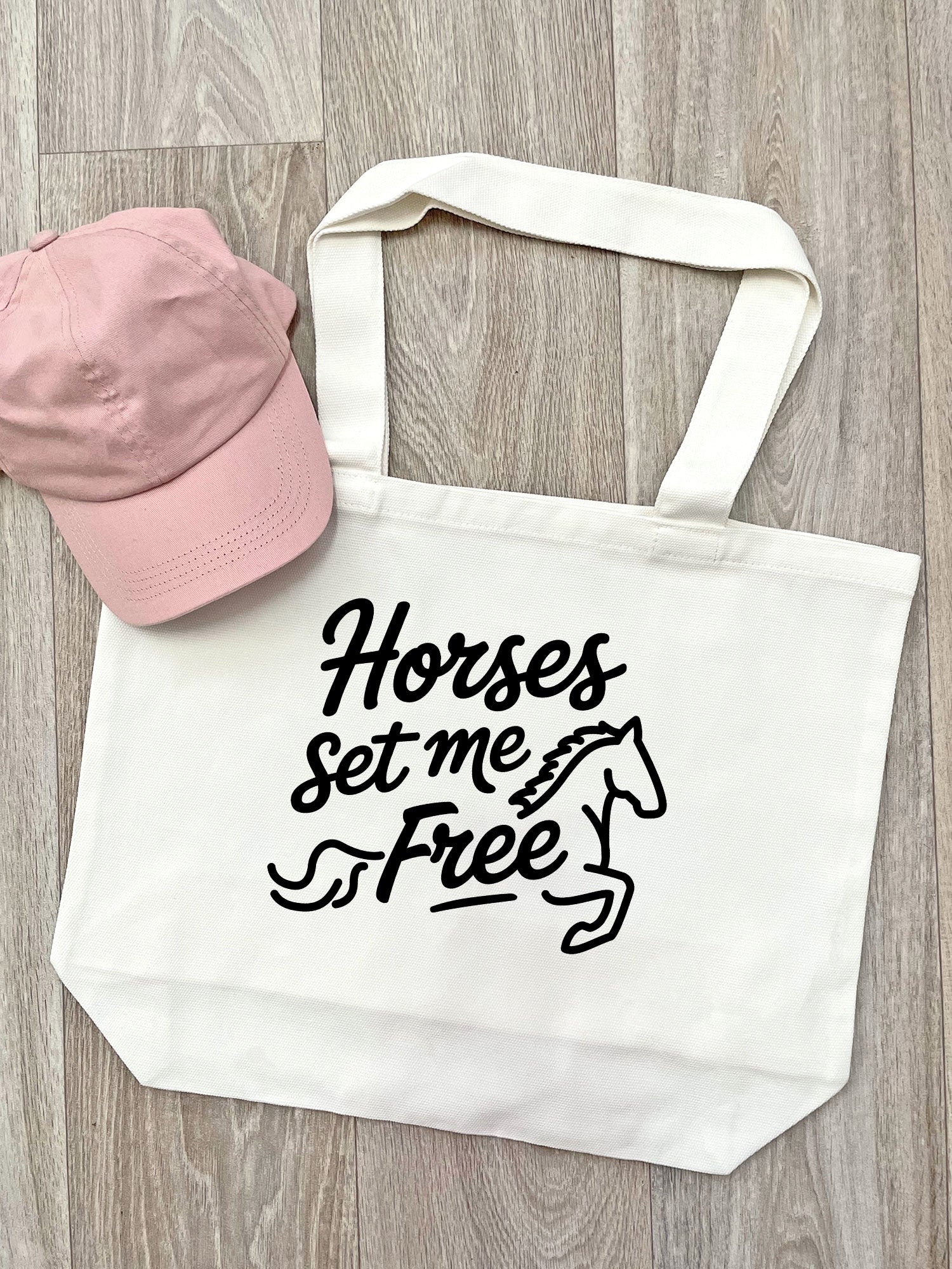 Horses Set Me Free Stella Tote Bag