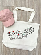 Dachshund Through The Snow Stella Tote Bag