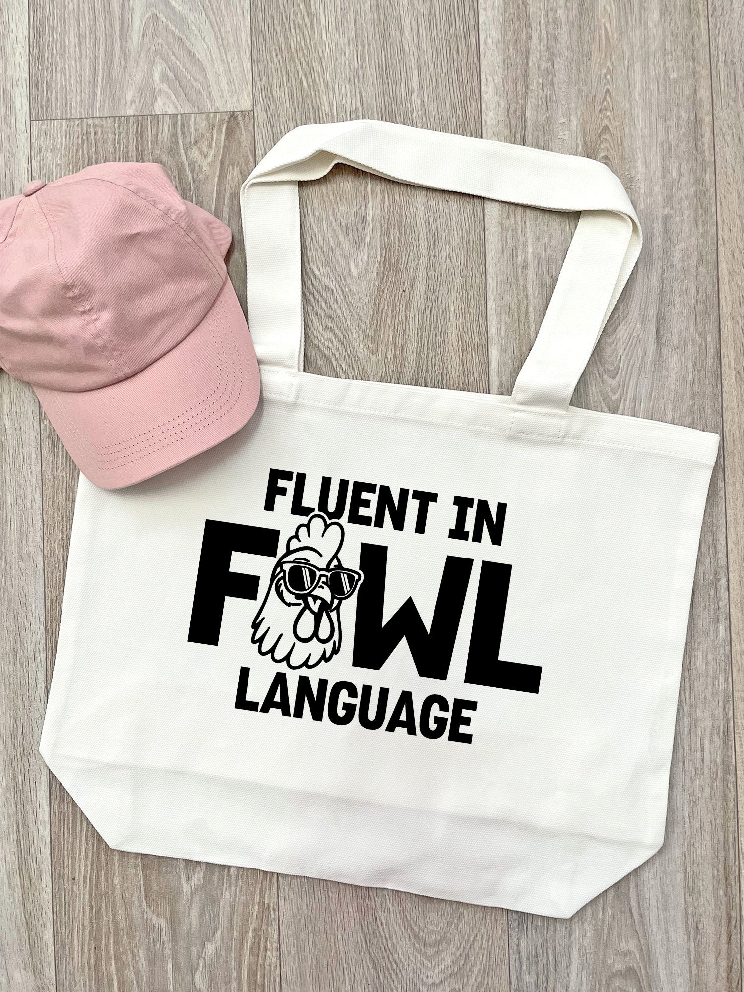 Fluent In Fowl Language Stella Tote Bag