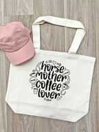 Horse Mother Coffee Lover Stella Tote Bag