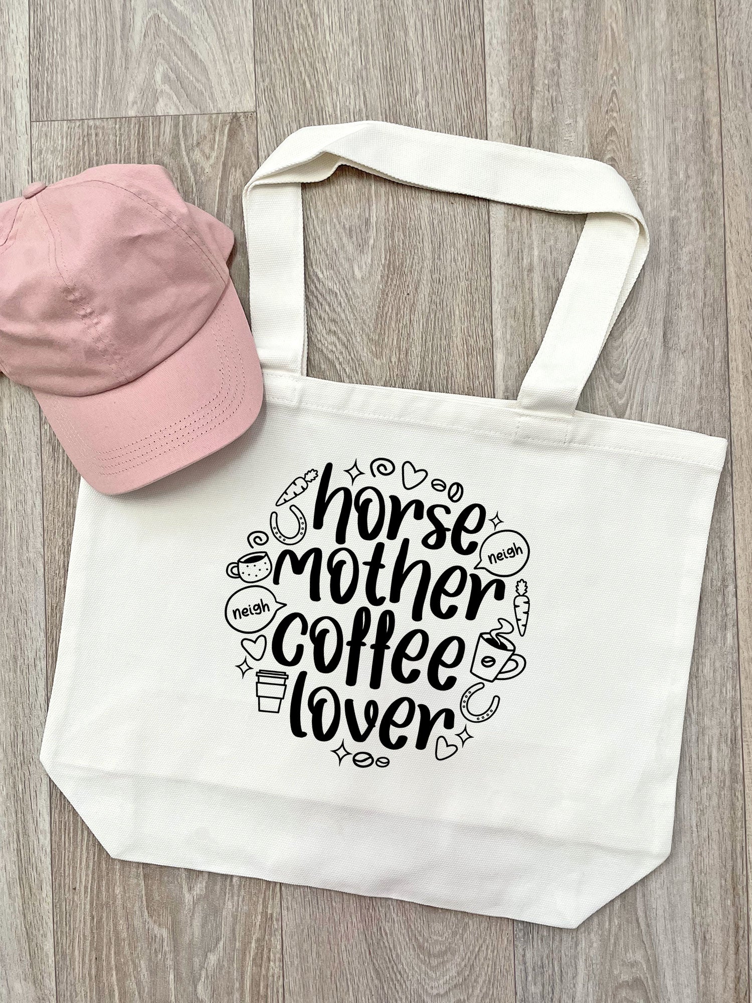 Horse Mother Coffee Lover Stella Tote Bag