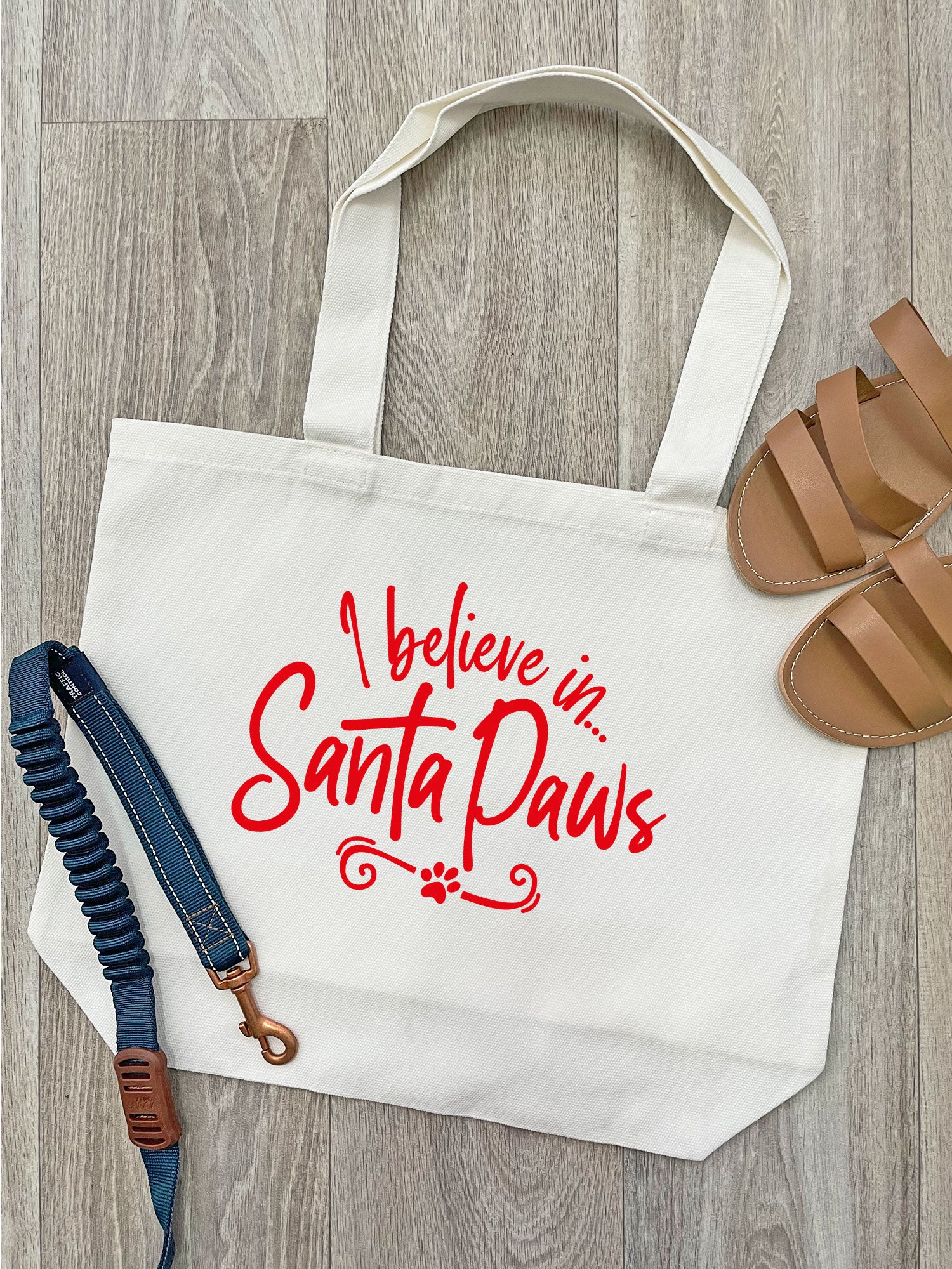 I Believe In Santa Paws Stella Tote Bag
