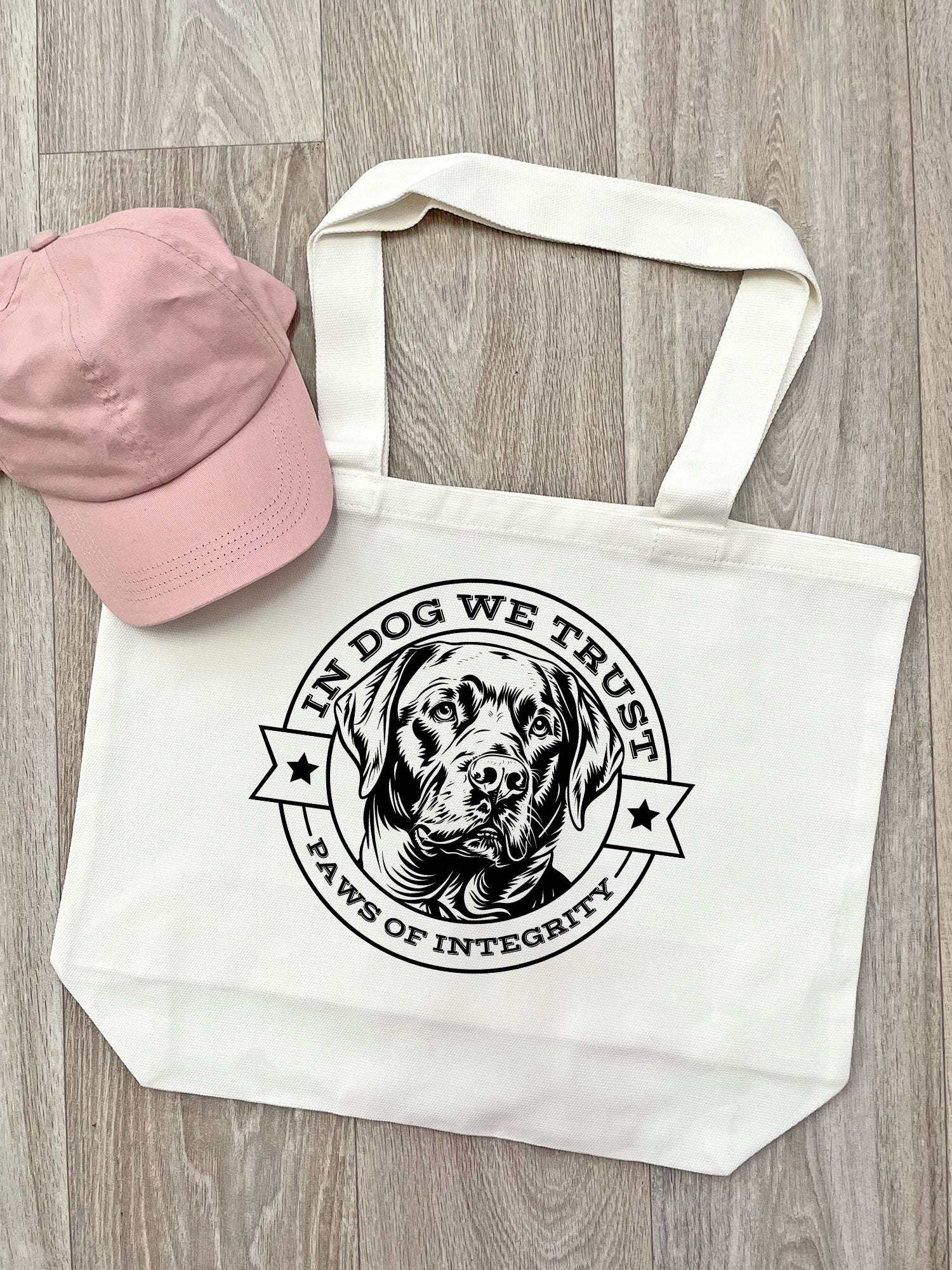 In Dog We Trust Stella Tote Bag