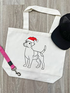 Jack Russell Terrier (Smooth Coat) Christmas Edition Stella Tote Bag