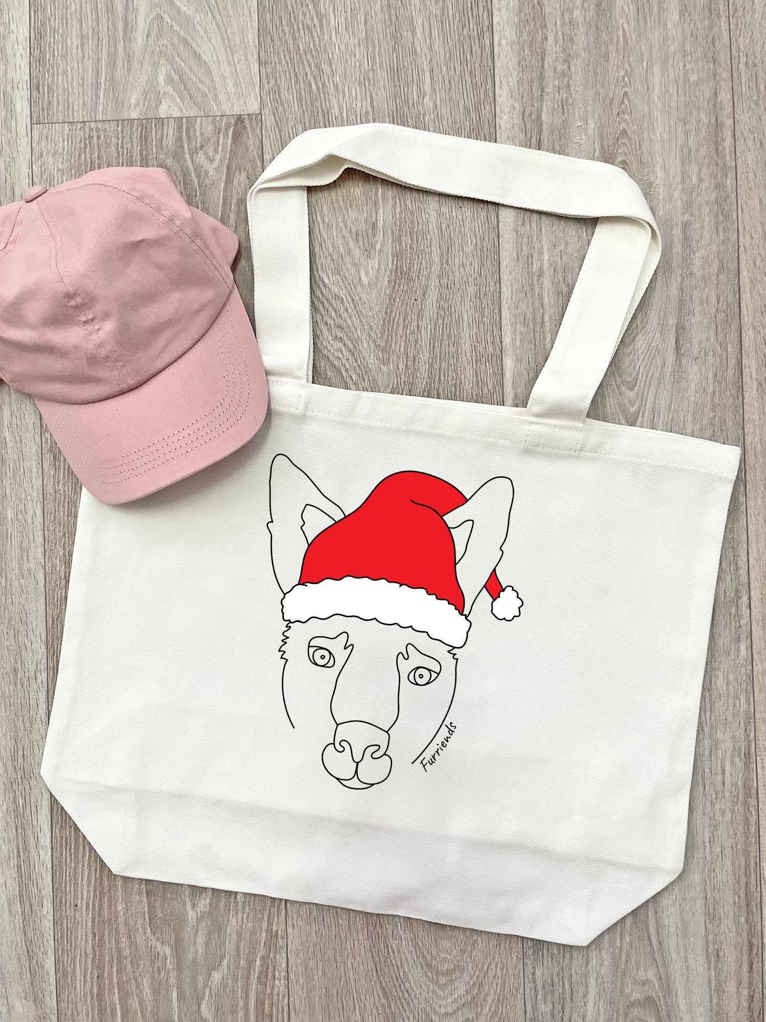 Kangaroo Christmas Edition Stella Tote Bag