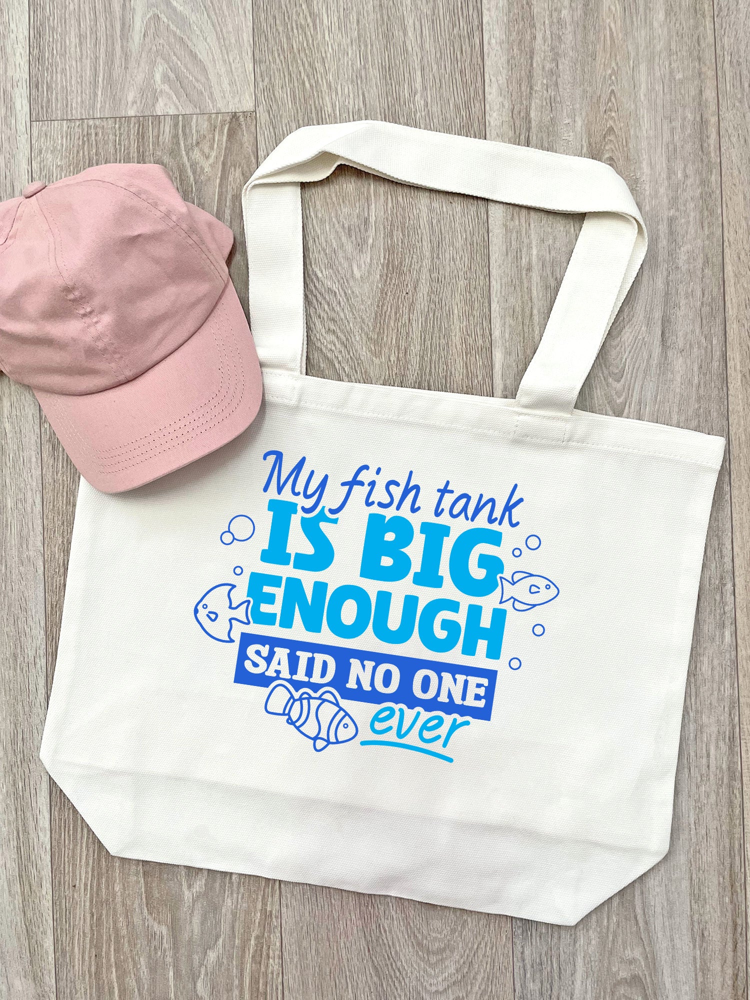 My Fish Tank Is Big Enough Stella Tote Bag