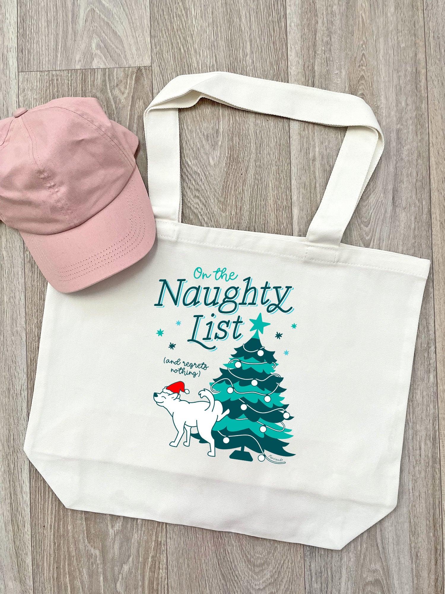 On The Naughty List - Dog Stella Tote Bag