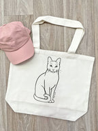 Russian Blue Stella Tote Bag