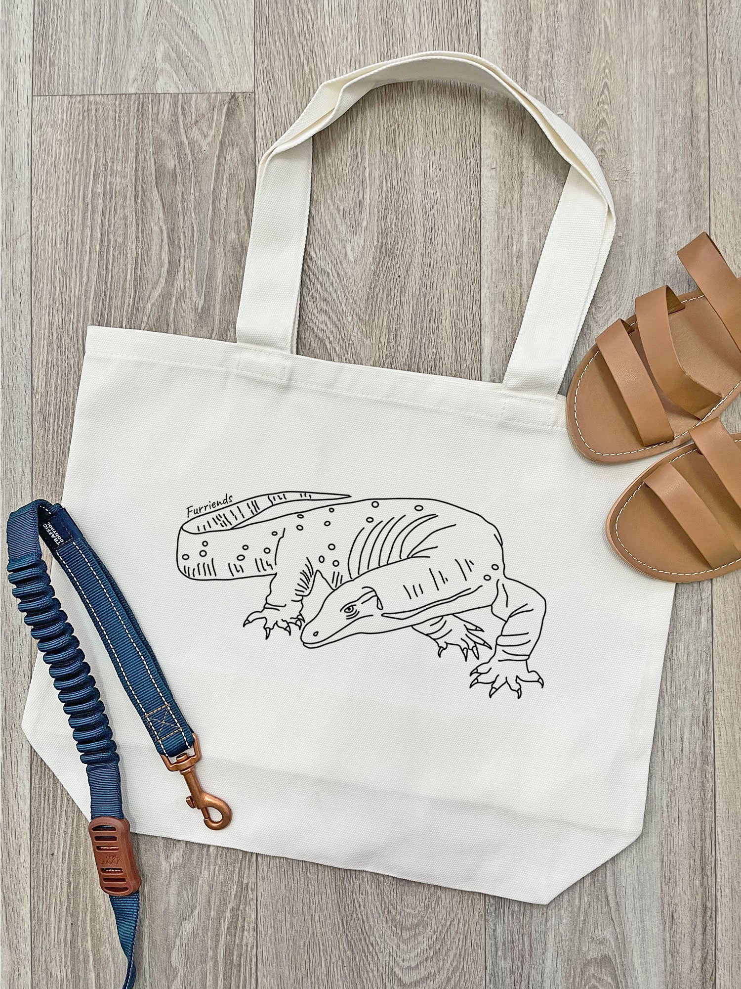 Lace Monitor Stella Tote Bag