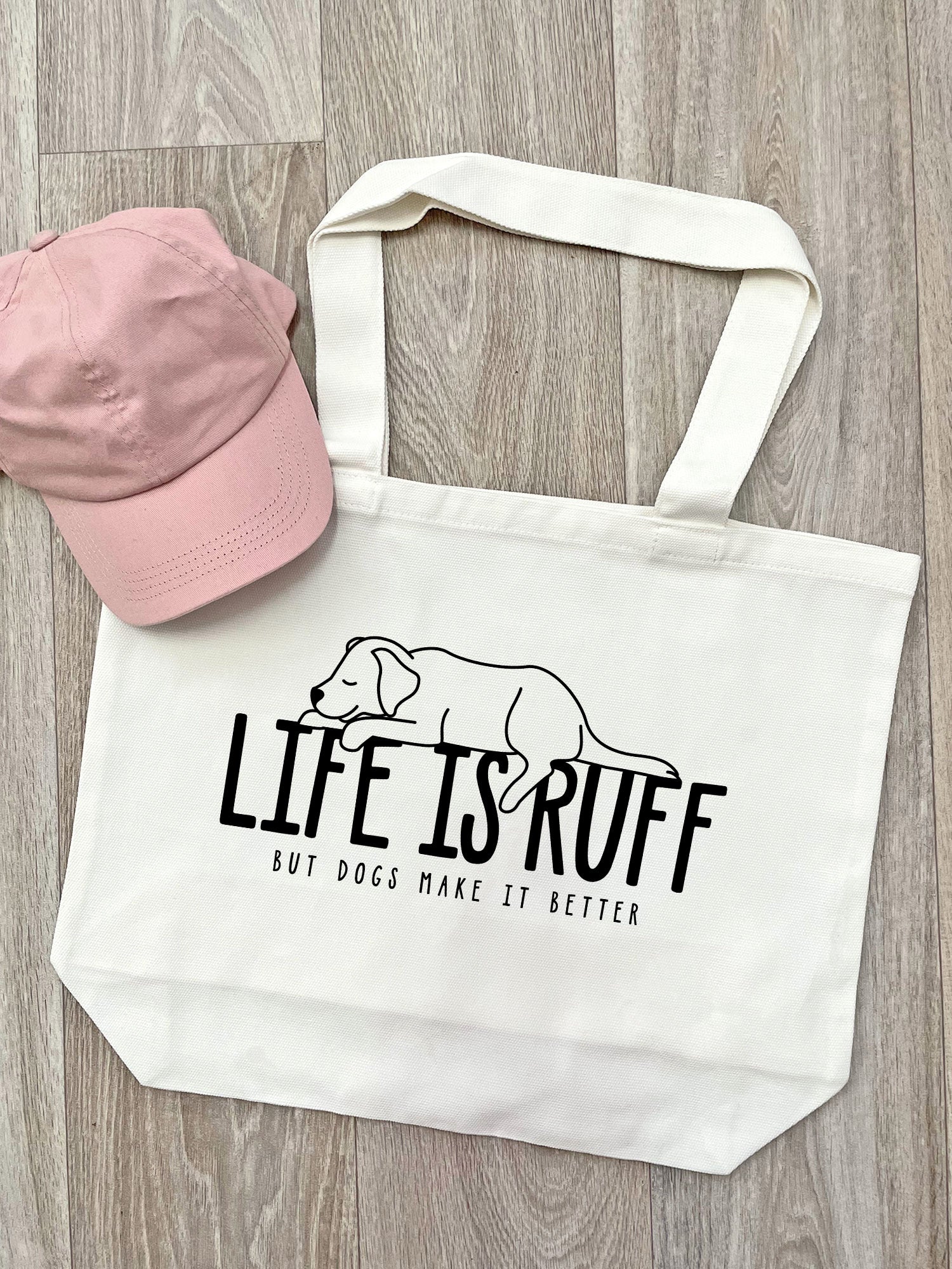 Life Is Ruff Stella Tote Bag