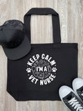 Keep Calm I'm A Vet Nurse Stella Tote Bag