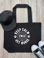 Keep Calm I'm A Vet Nurse Stella Tote Bag