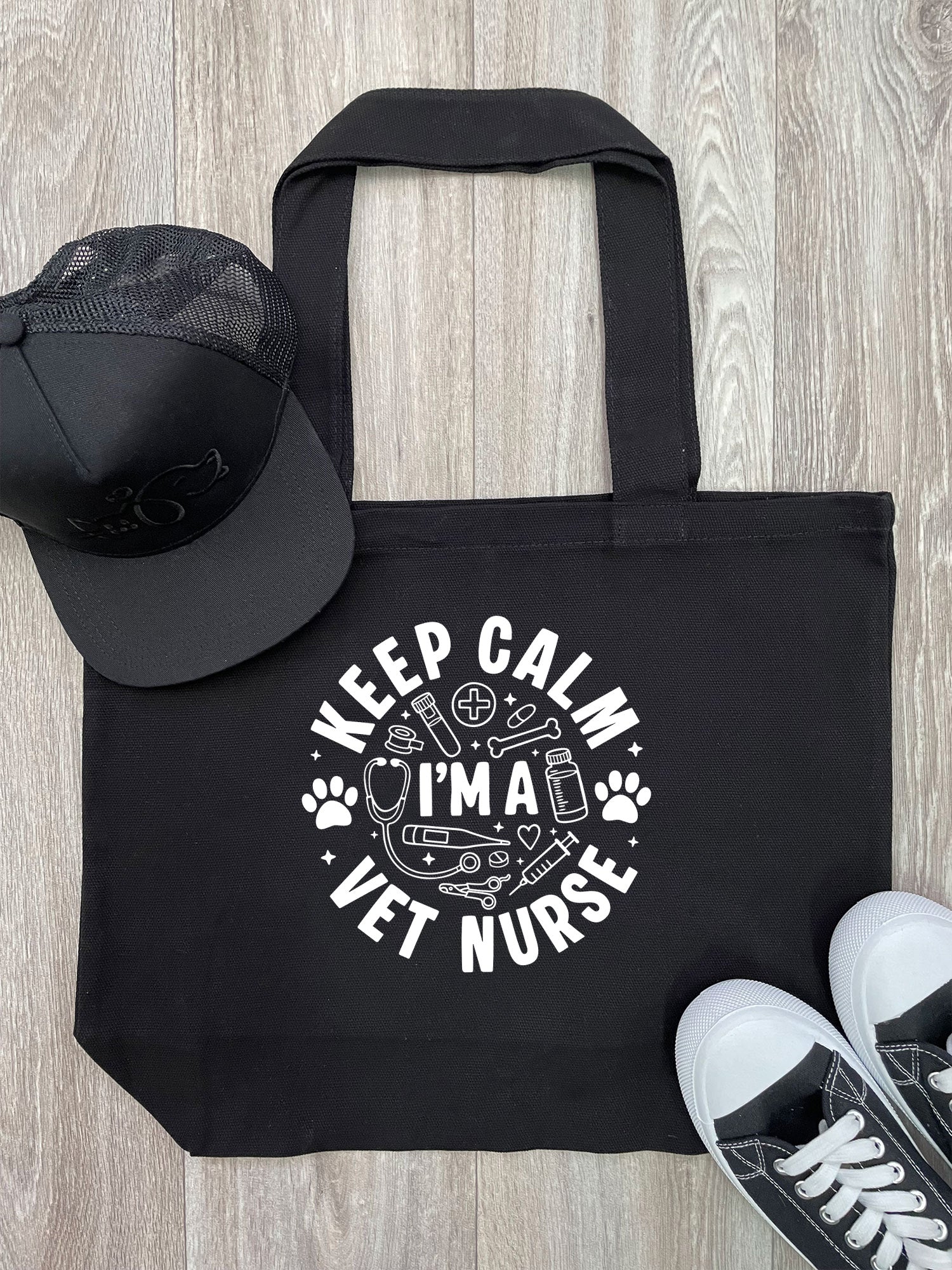 Keep Calm I'm A Vet Nurse Stella Tote Bag
