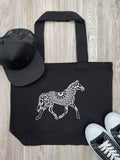 Horse Mandala Stella Tote Bag