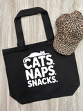 Cats. Naps. Snacks. Stella Tote Bag