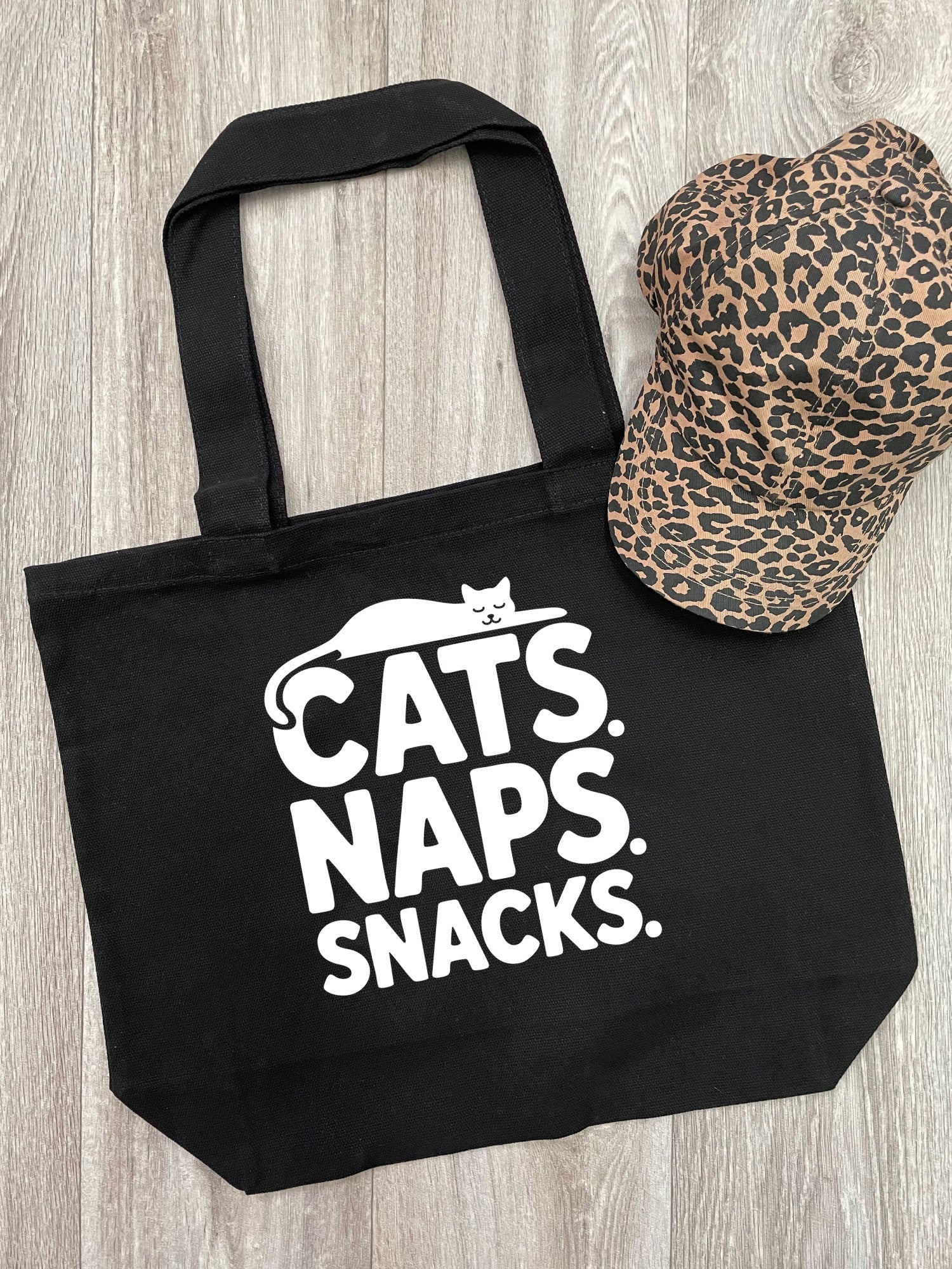 Cats. Naps. Snacks. Stella Tote Bag