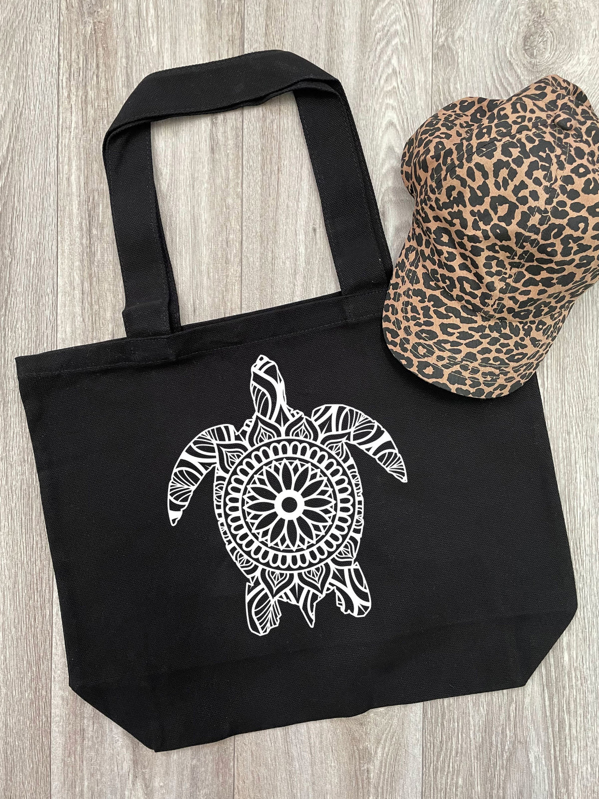 Turtle Mandala Stella Tote Bag
