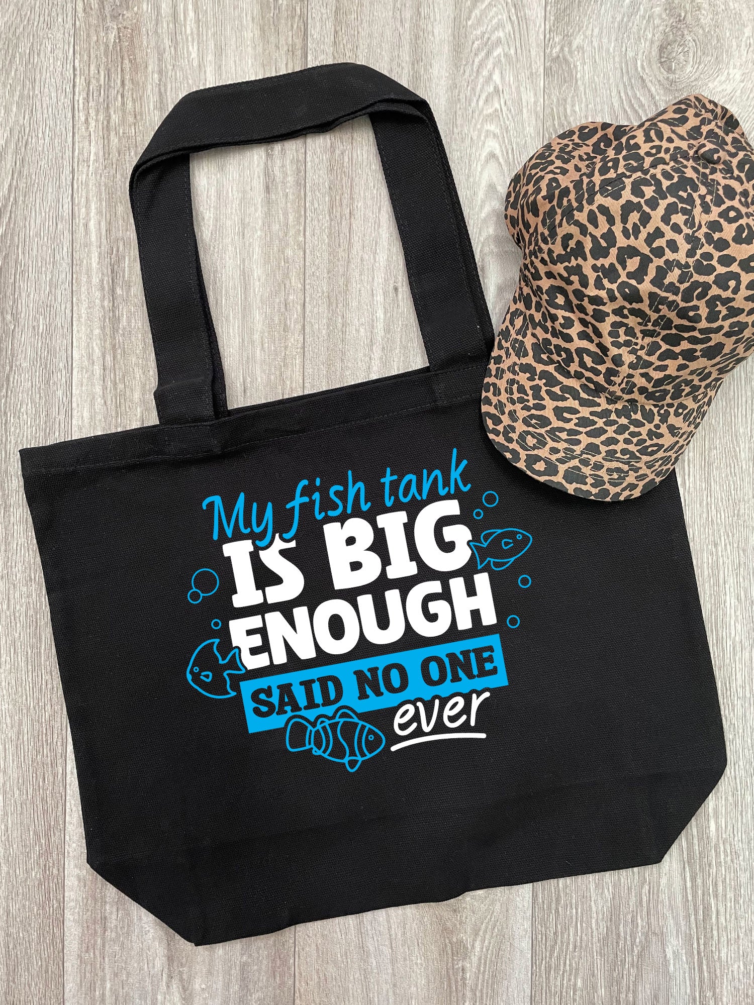 My Fish Tank Is Big Enough Stella Tote Bag