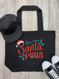 Here Comes Santa Paws Stella Tote Bag