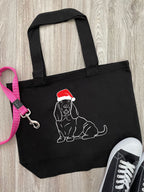 Basset Hound Christmas Edition Stella Tote Bag