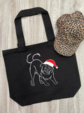 Border Collie Christmas Edition Stella Tote Bag