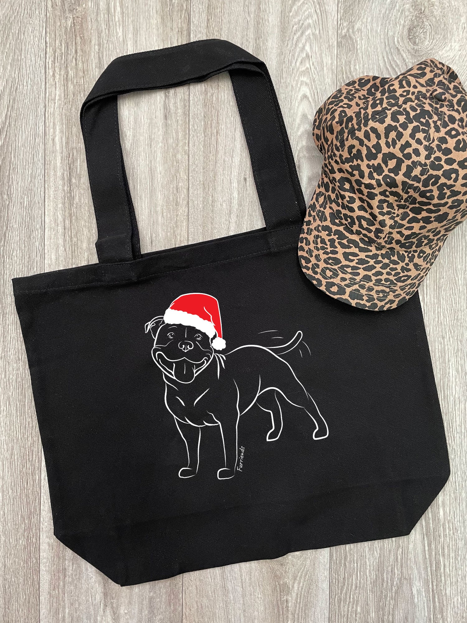 Staffordshire Bull Terrier Christmas Edition Stella Tote Bag