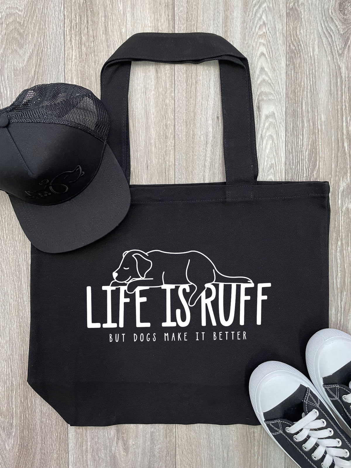 Life Is Ruff Stella Tote Bag