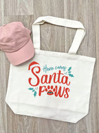 Here Comes Santa Paws Stella Tote Bag