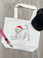 Boxer Christmas Edition Stella Tote Bag
