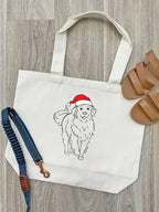 Golden Retriever Christmas Edition Stella Tote Bag