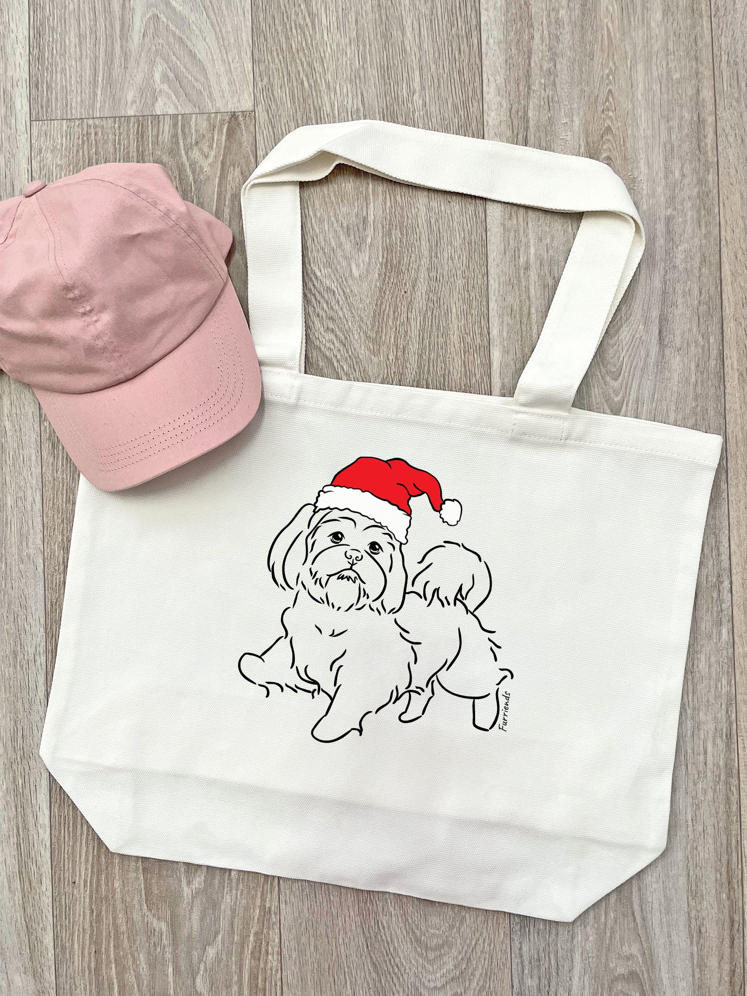 Shih Tzu Christmas Edition Stella Tote Bag