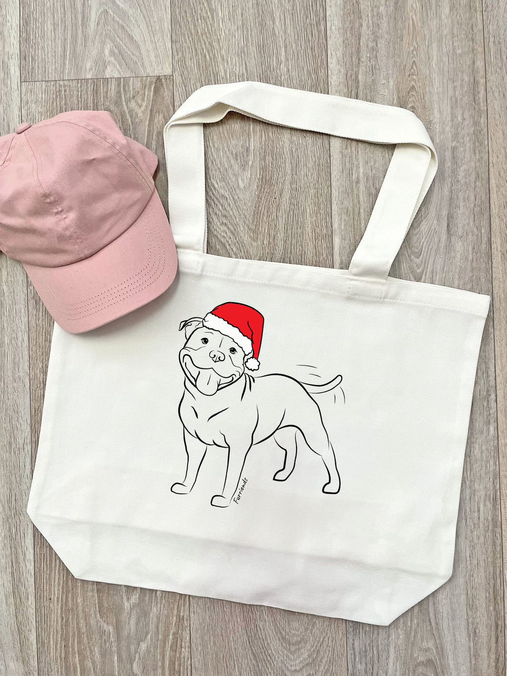 Staffordshire Bull Terrier Christmas Edition Stella Tote Bag