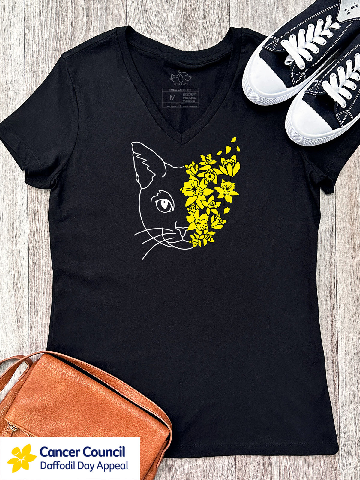 LIMITED EDITION Light After Dark Cat Emma V-Neck Tee