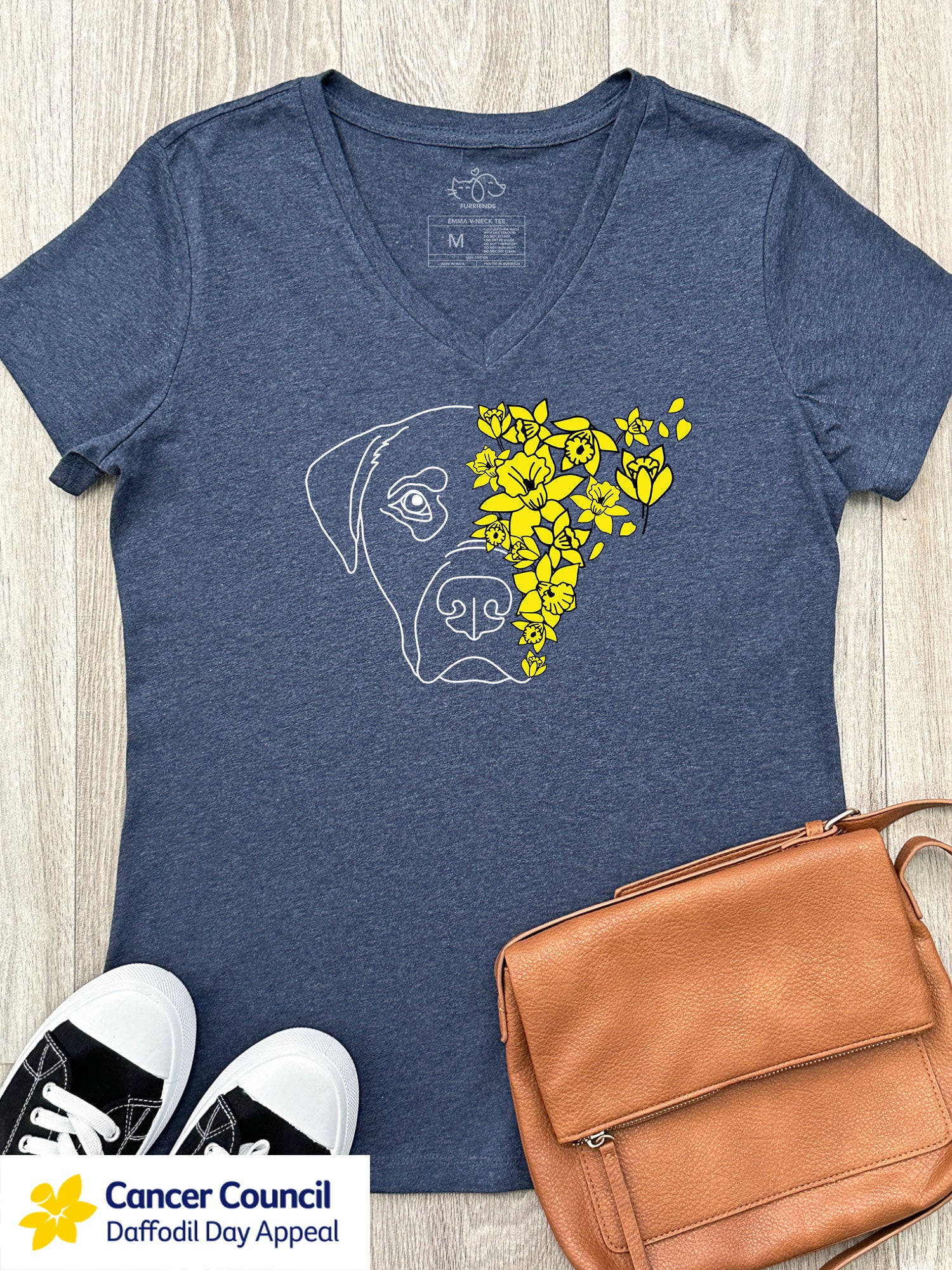 LIMITED EDITION Light After Dark Dog Emma V-Neck Tee
