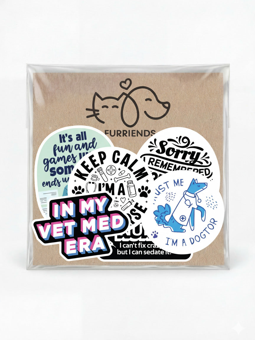 Vet Nurse Life Sticker Pack