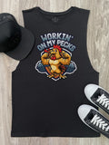 Workin On My Pecks Axel Drop Armhole Tank