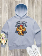 Workin On My Pecks Women's Comfort Hood