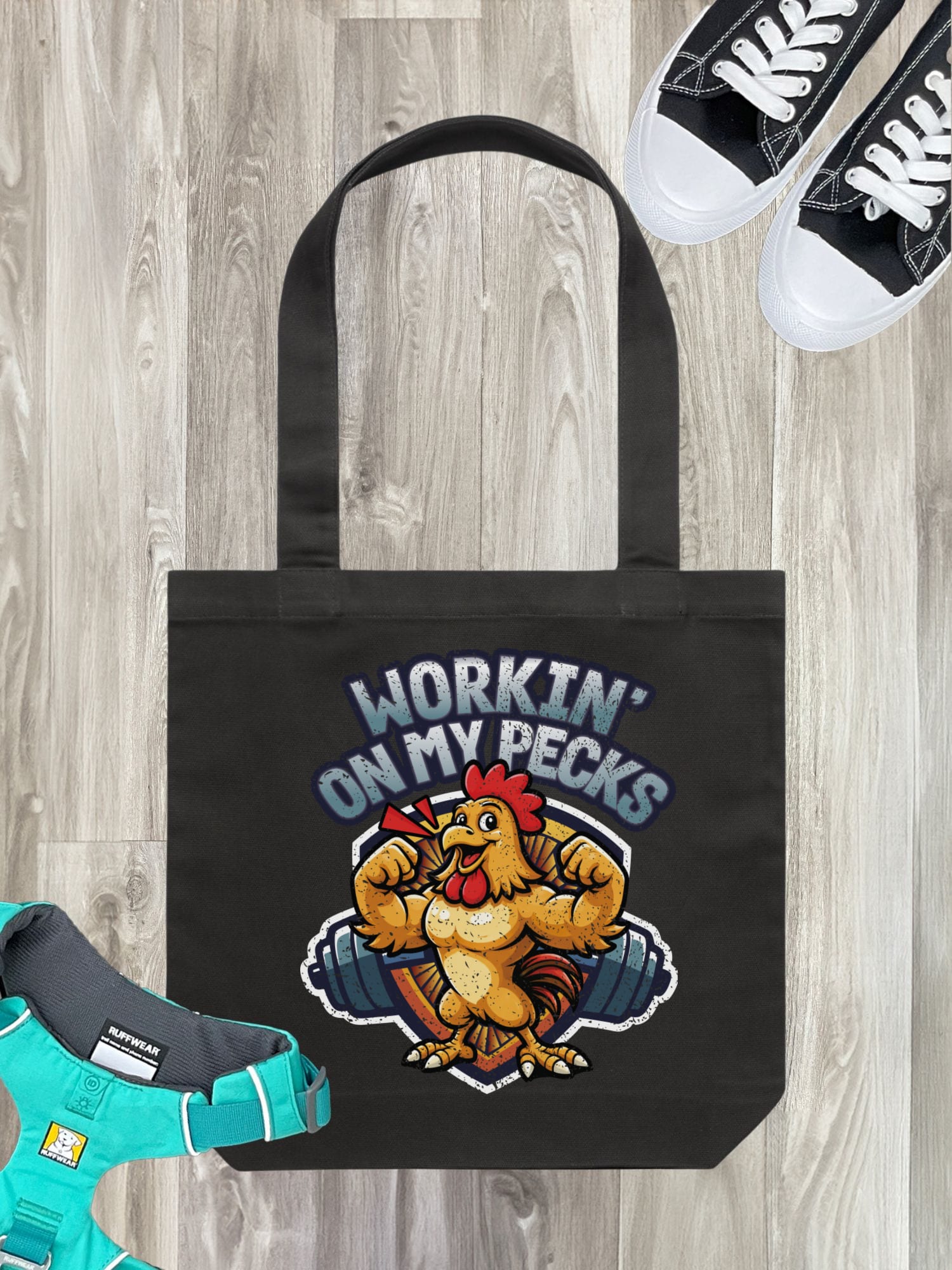 Workin On My Pecks Edith Tote